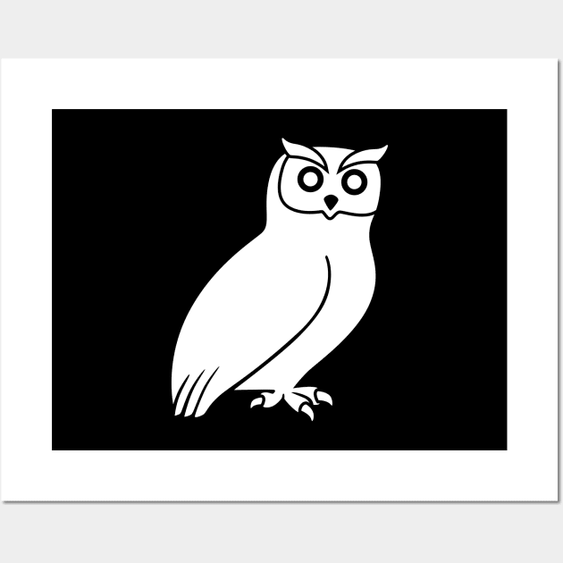 Owl Silhouette Wall Art by KC Happy Shop